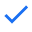 Icon Checkmark Blue